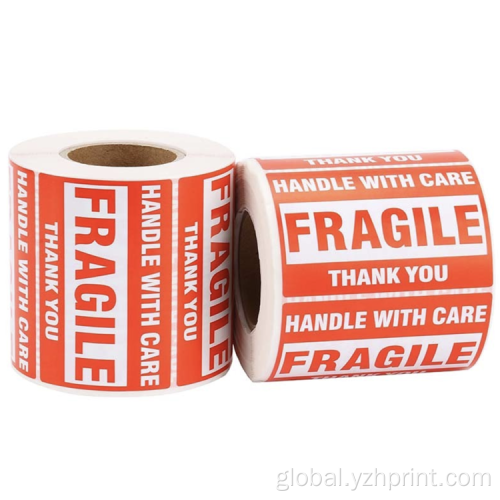 Fragile Sticker Printing Fragile Sticker Labels Customized Fragile Sticker Supplier